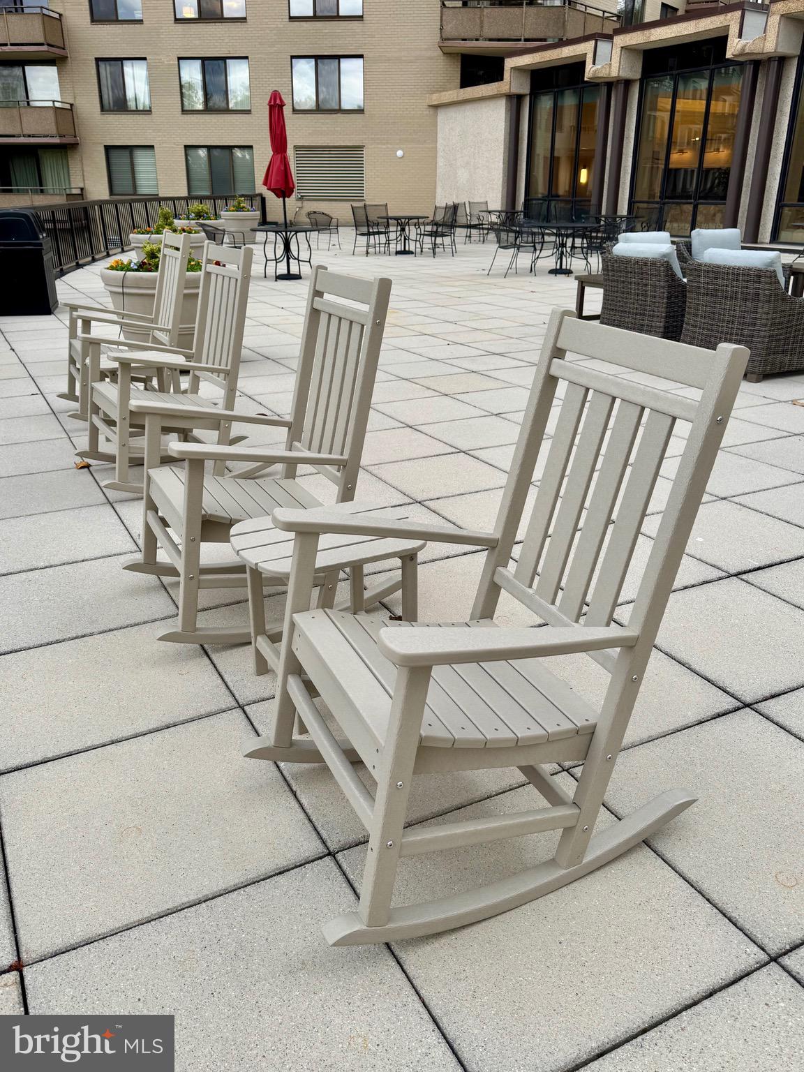 5225 Pooks Hill, Unit 710N Bethesda, MD 20814 - Photo 16 of 64 a view of balcony and patio