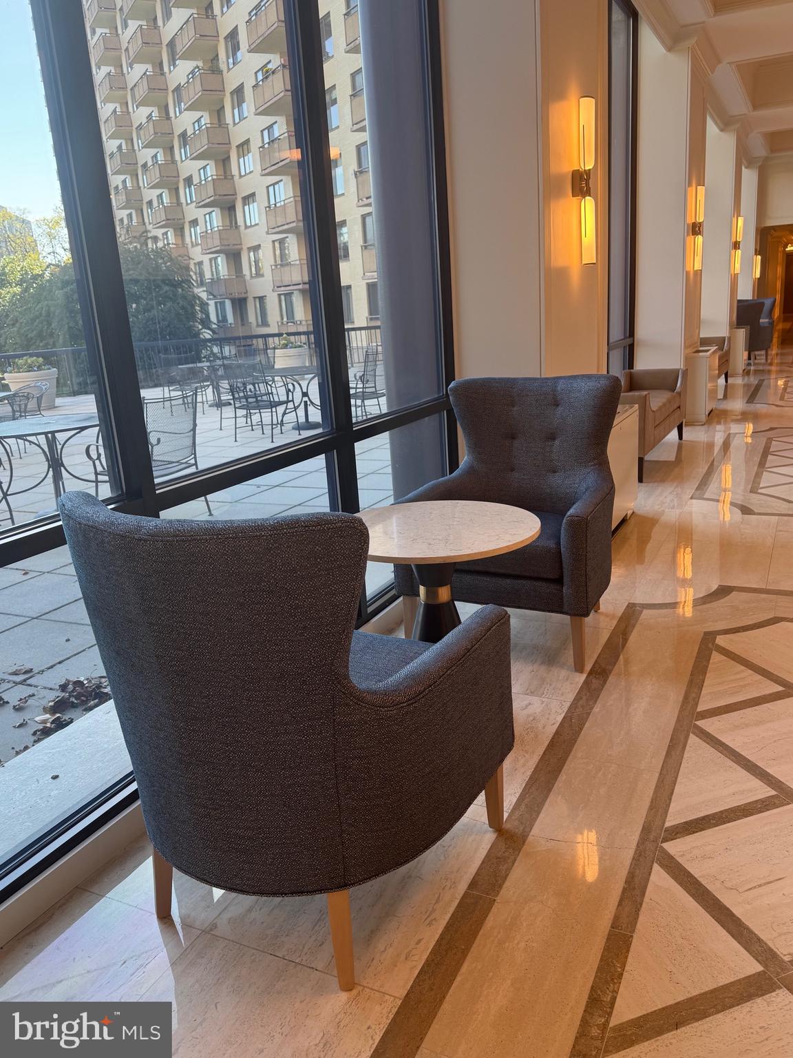 5225 Pooks Hill, Unit 710N Bethesda, MD 20814 - Photo 17 of 64 a living room with a large window