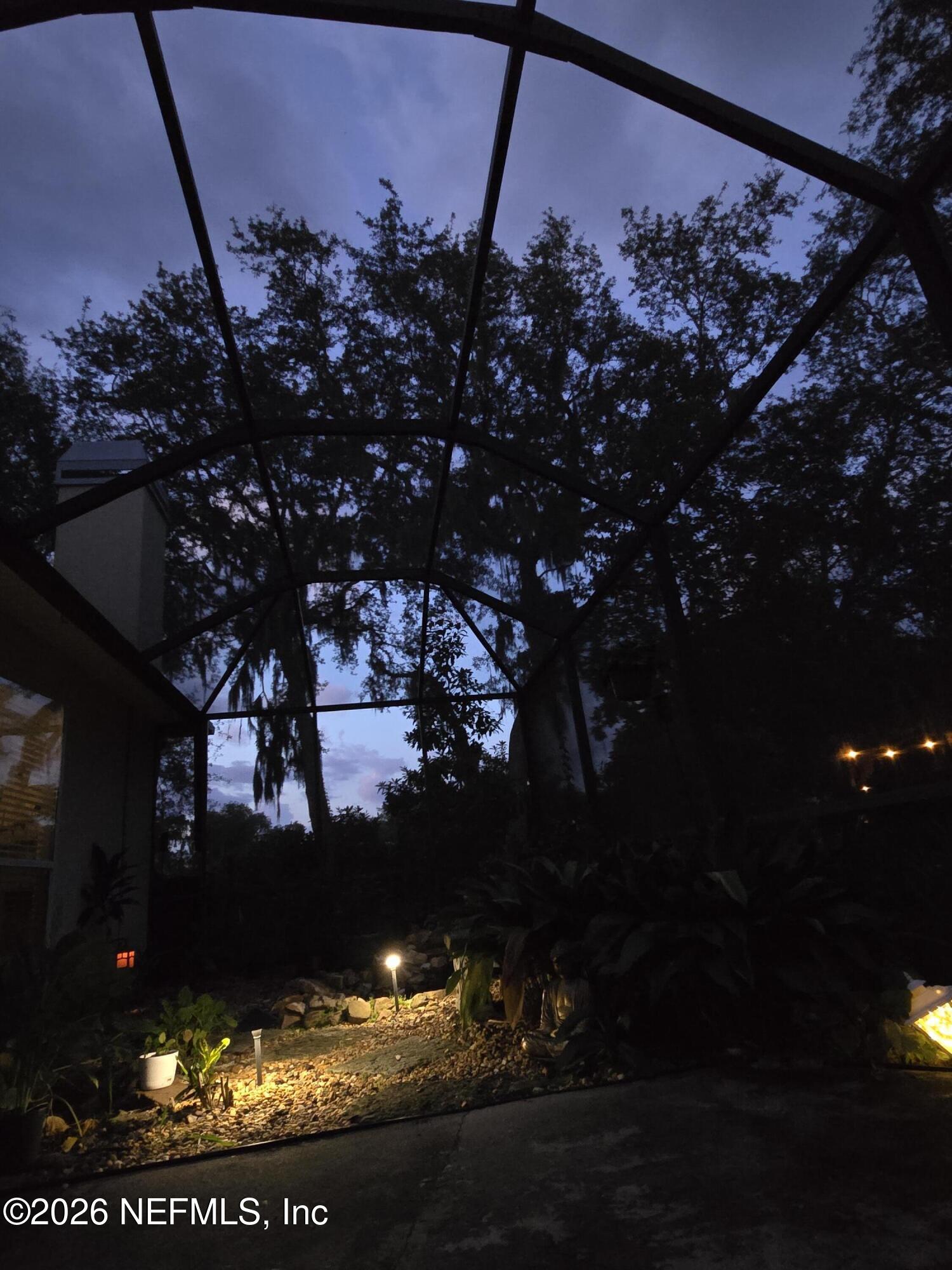 14779 Amelia View Drive Jacksonville, FL 32226 - Photo 78 of 81 Screened Lanai at Dusk