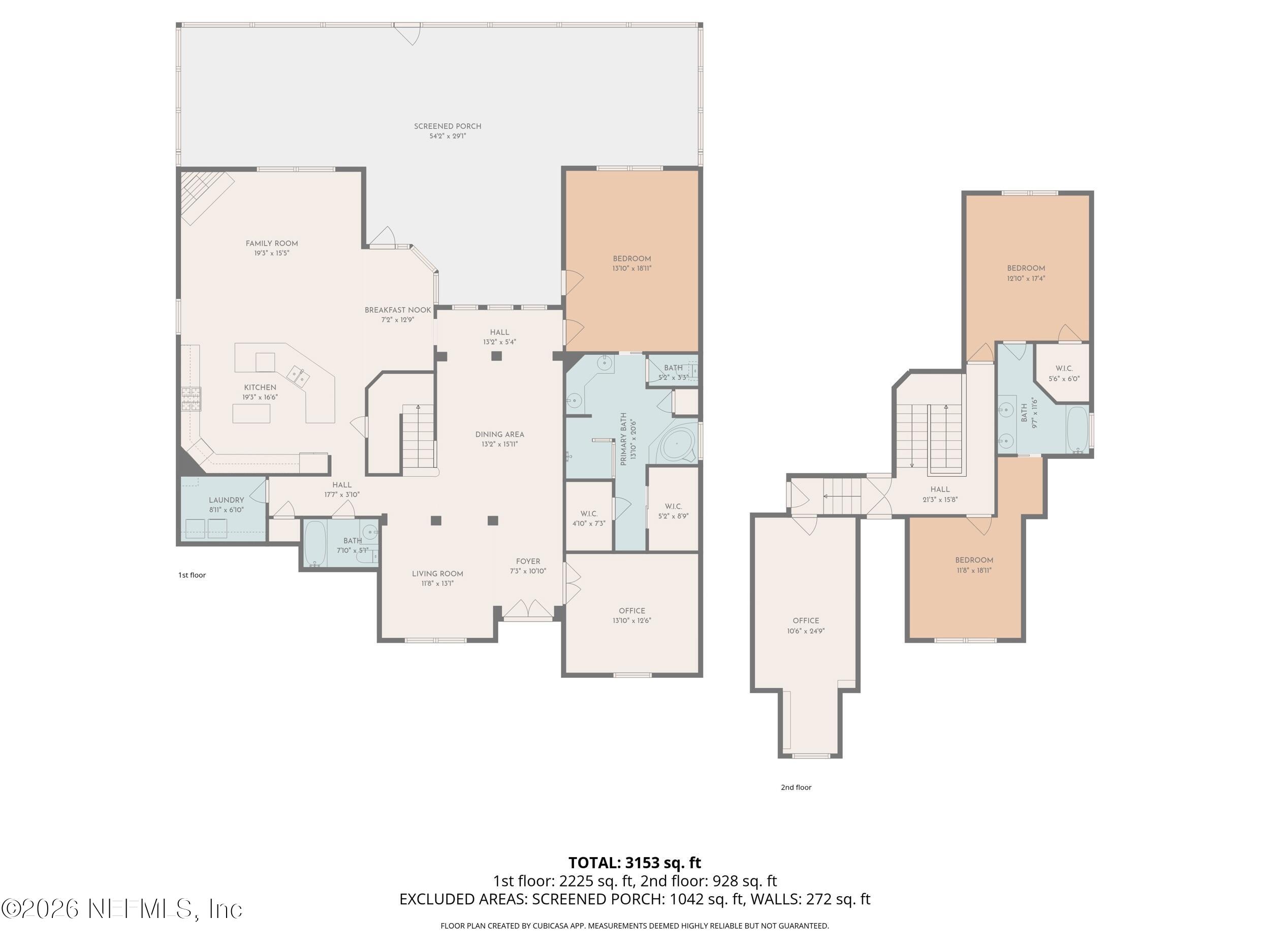 14779 Amelia View Drive Jacksonville, FL 32226 - Photo 81 of 81 whole house floorplan