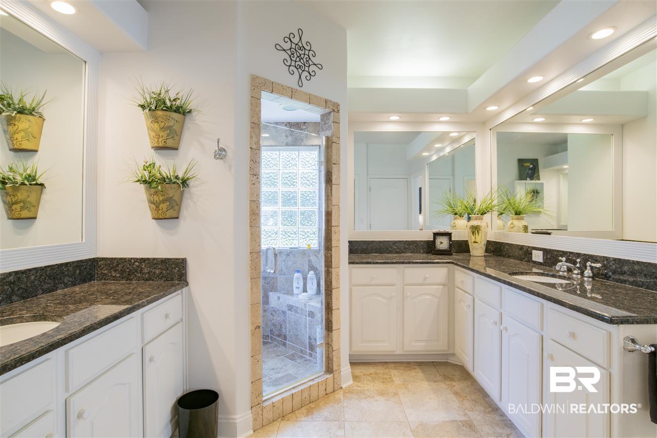 9110 Bay Point Drive Elberta, AL 36530 - Photo 25 of 50 11x10. Granite. 2 separate raised vanities.