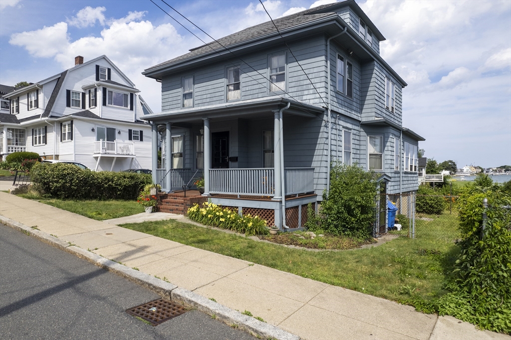 17 Winthrop Street Winthrop, MA 02152 - Photo 31 of 33 a front view of a house with a garden