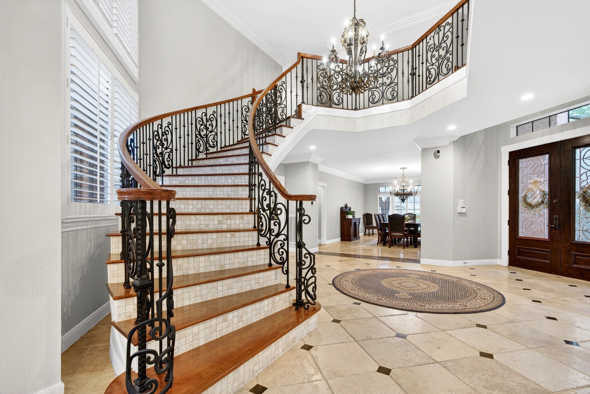 20006 Gable Point Drive Katy, TX 77450 - Photo 21 of 44 a view of entryway livingroom and hall