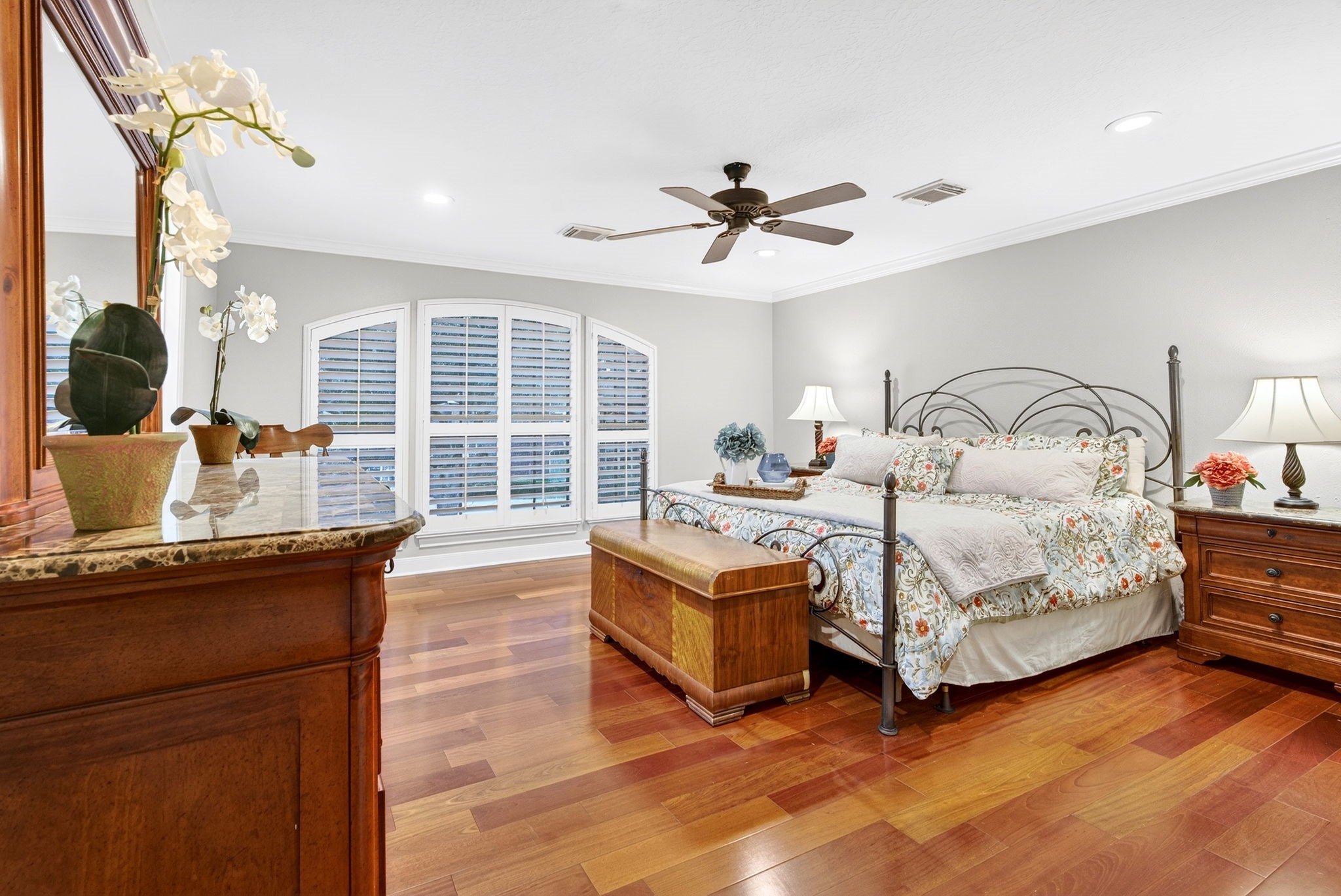 20006 Gable Point Drive Katy, TX 77450 - Photo 26 of 44 a bedroom with a bed and a large window