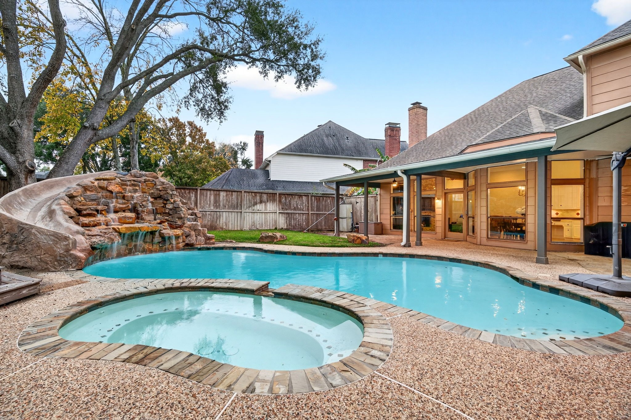 20006 Gable Point Drive Katy, TX 77450 - Photo 37 of 44 a view of a house with swimming pool