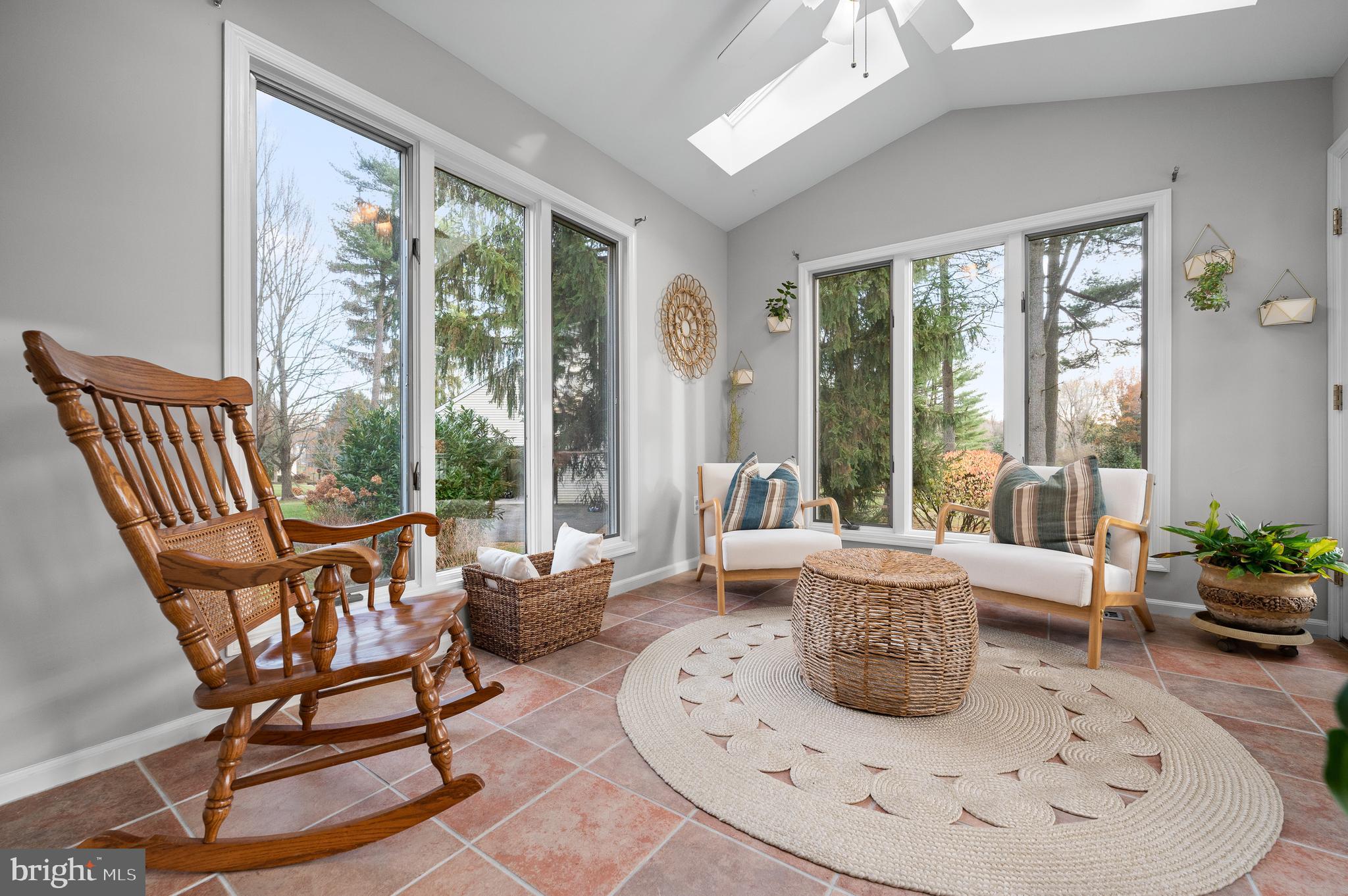 6 Willow Pond Road Malvern, PA 19355 - Photo 17 of 36 Abundant Windows & Access to Rear Composite Deck