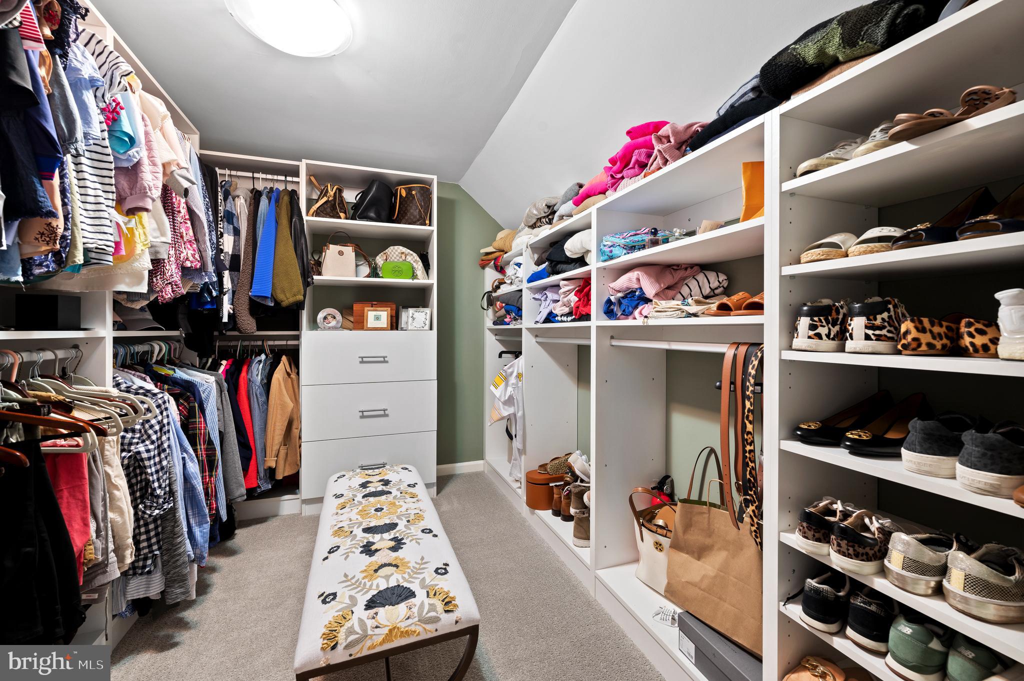6 Willow Pond Road Malvern, PA 19355 - Photo 21 of 36 Great Organization System in the Walk-In Closet
