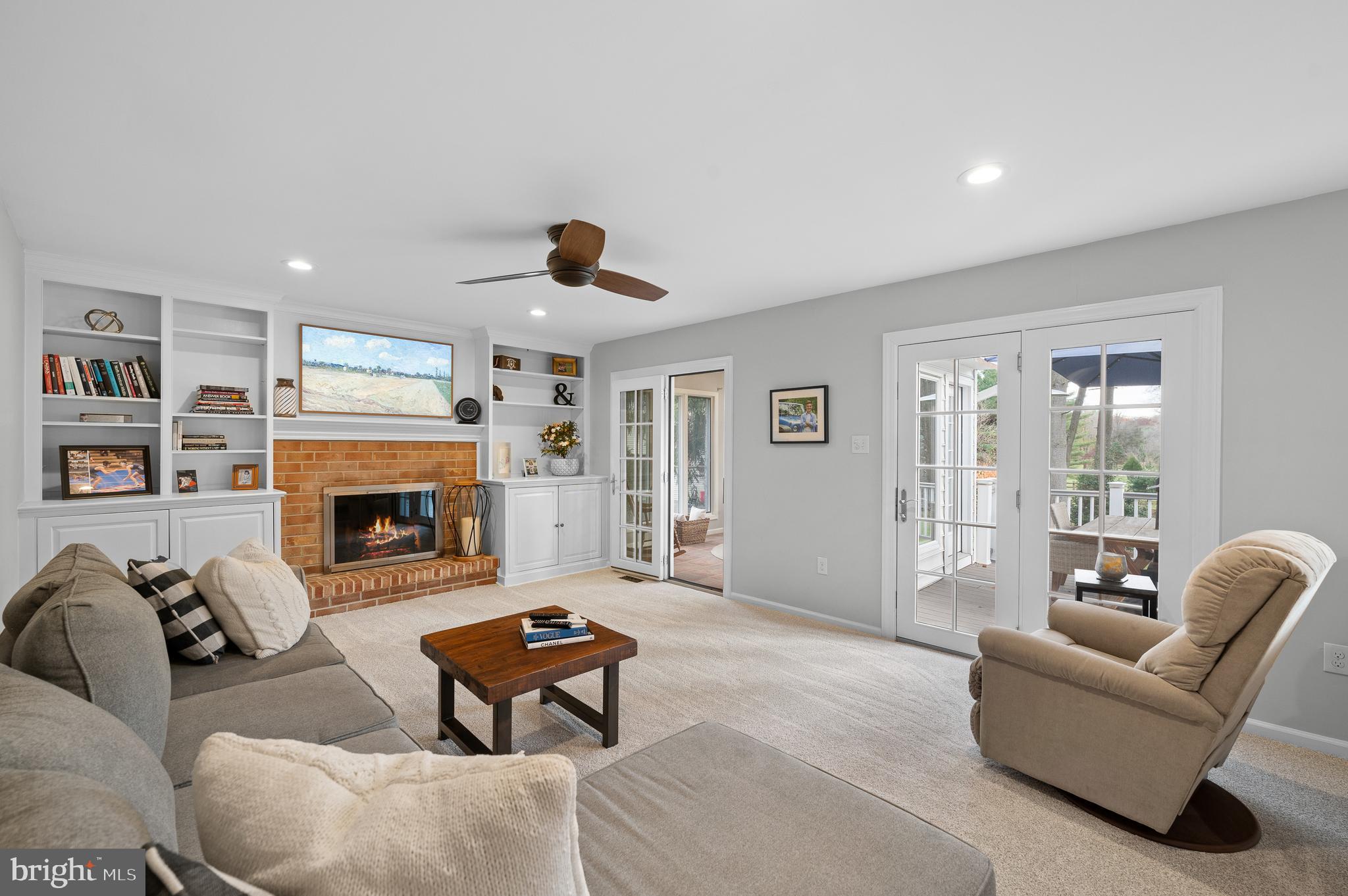 6 Willow Pond Road Malvern, PA 19355 - Photo 8 of 36 Family Room w/ Direct Access to the Sunroom & Deck