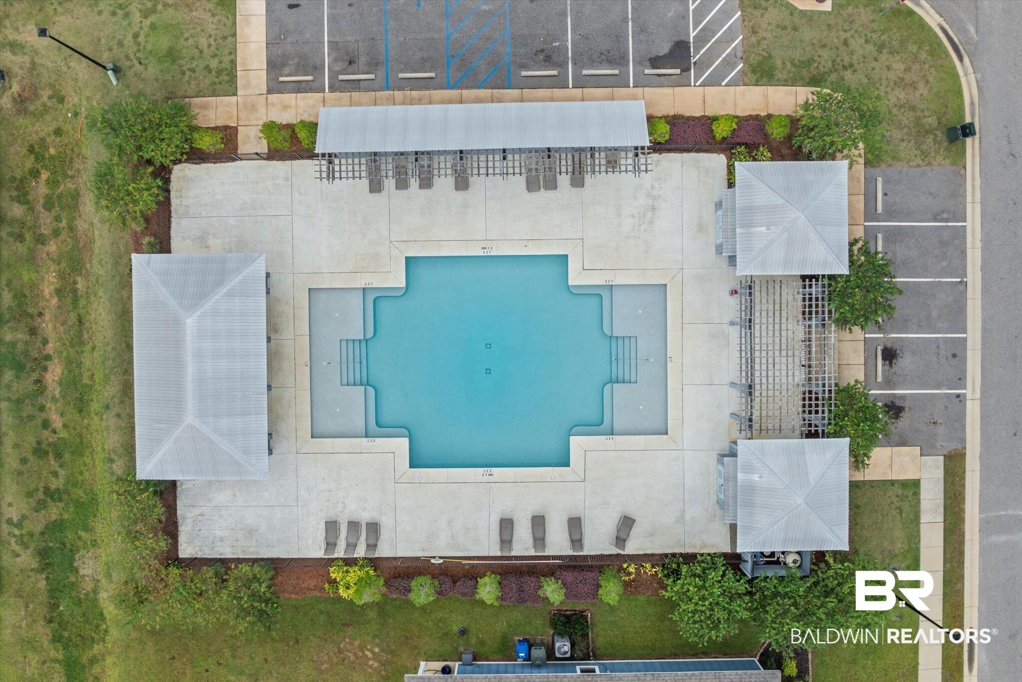 1105 Hayward Loop Foley, AL 36535 - Photo 29 of 30 Aerial view of a pool area