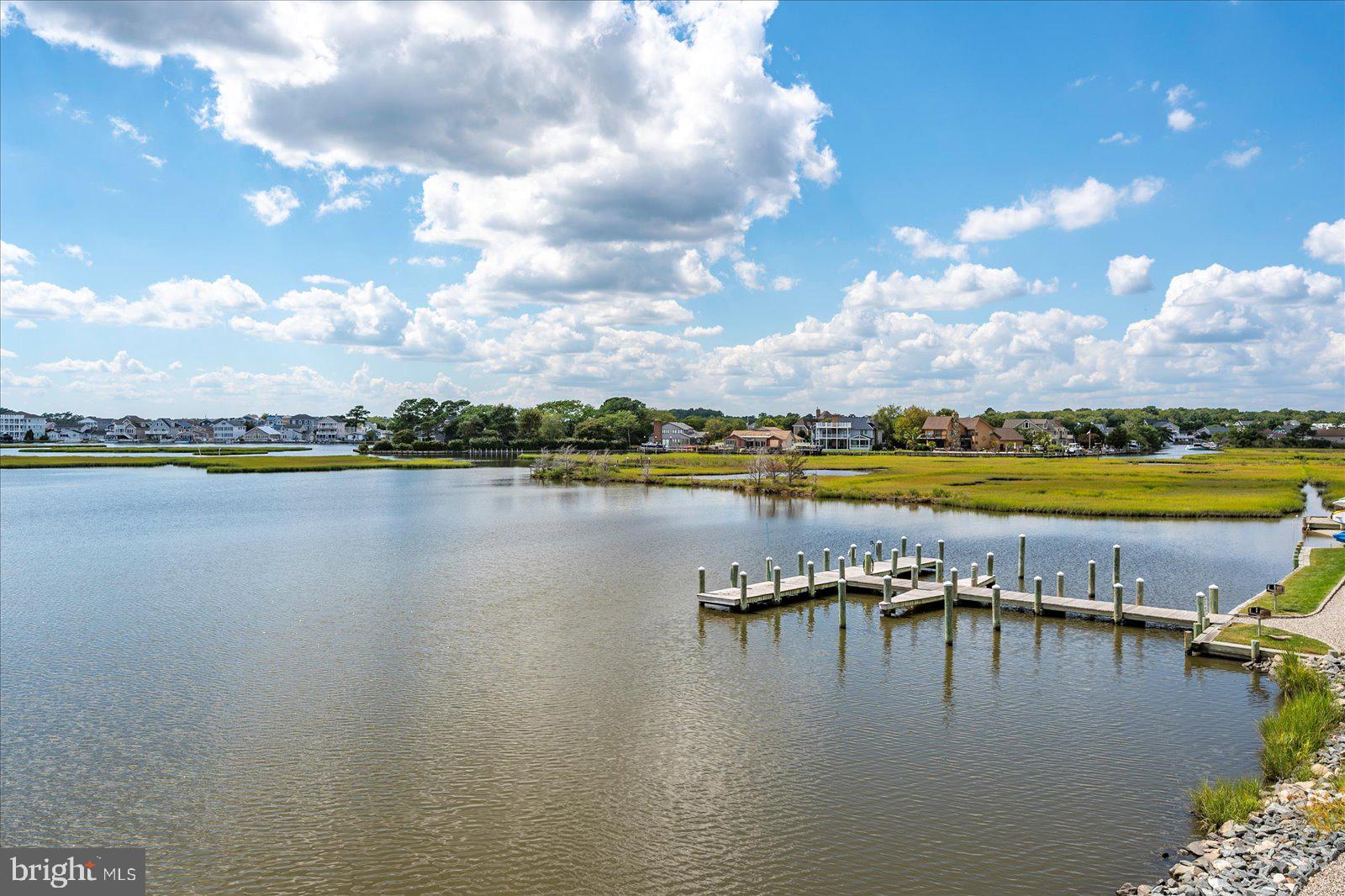 37292 Lighthouse Road, Unit 202 Selbyville, DE 19975 - Photo 48 of 78 a view of a lake with houses in the back