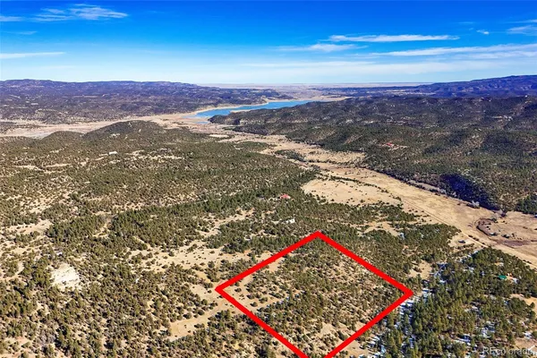 a view of city and mountain