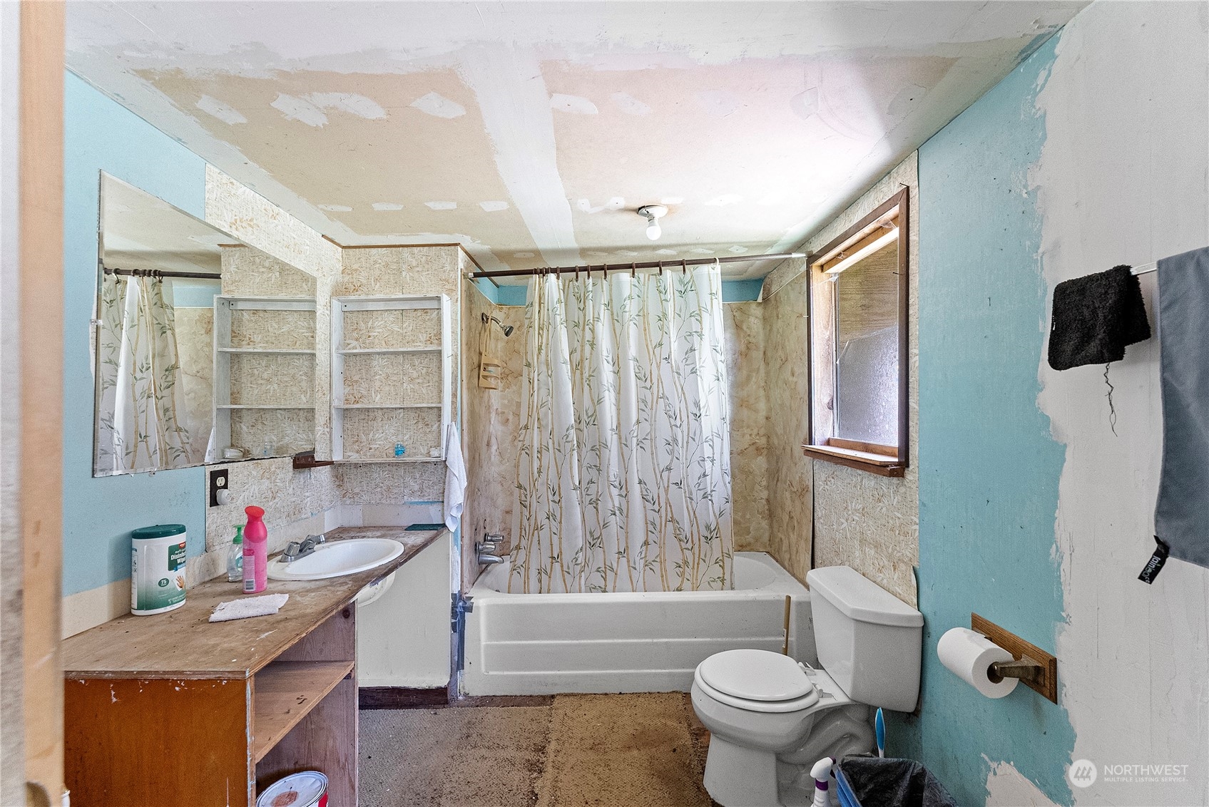 66 Peter Hagen Road Northwest Seabeck, WA 98380 - Photo 9 of 26 a bathroom with a sink toilet and shower