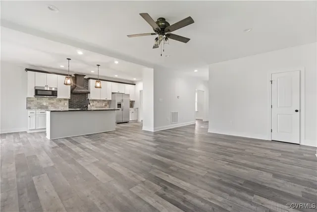 a view of a small space