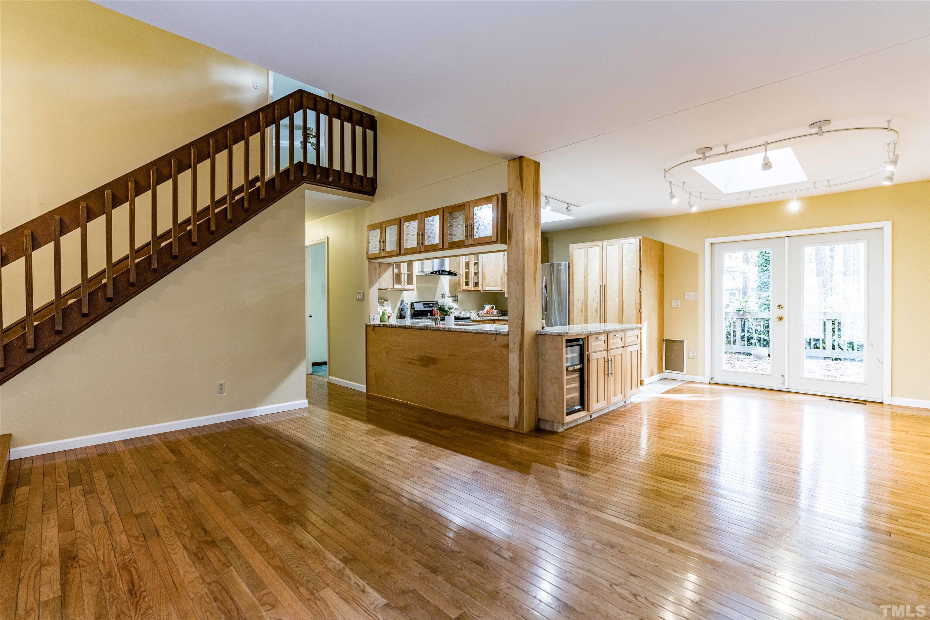 3105 Rutledge Court Raleigh, NC 27613 - Photo 4 of 48 a view of an entryway with wooden floor