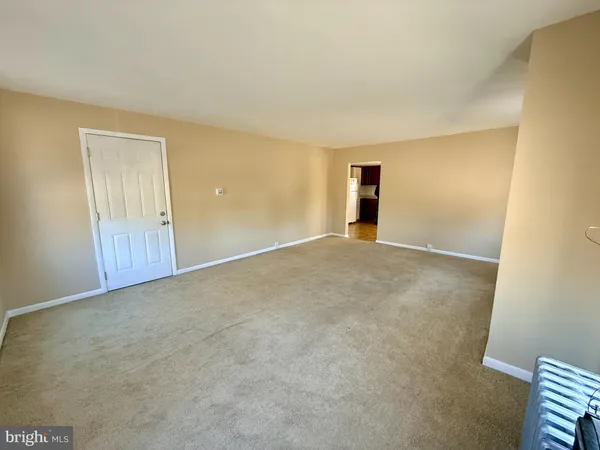 a view of empty room