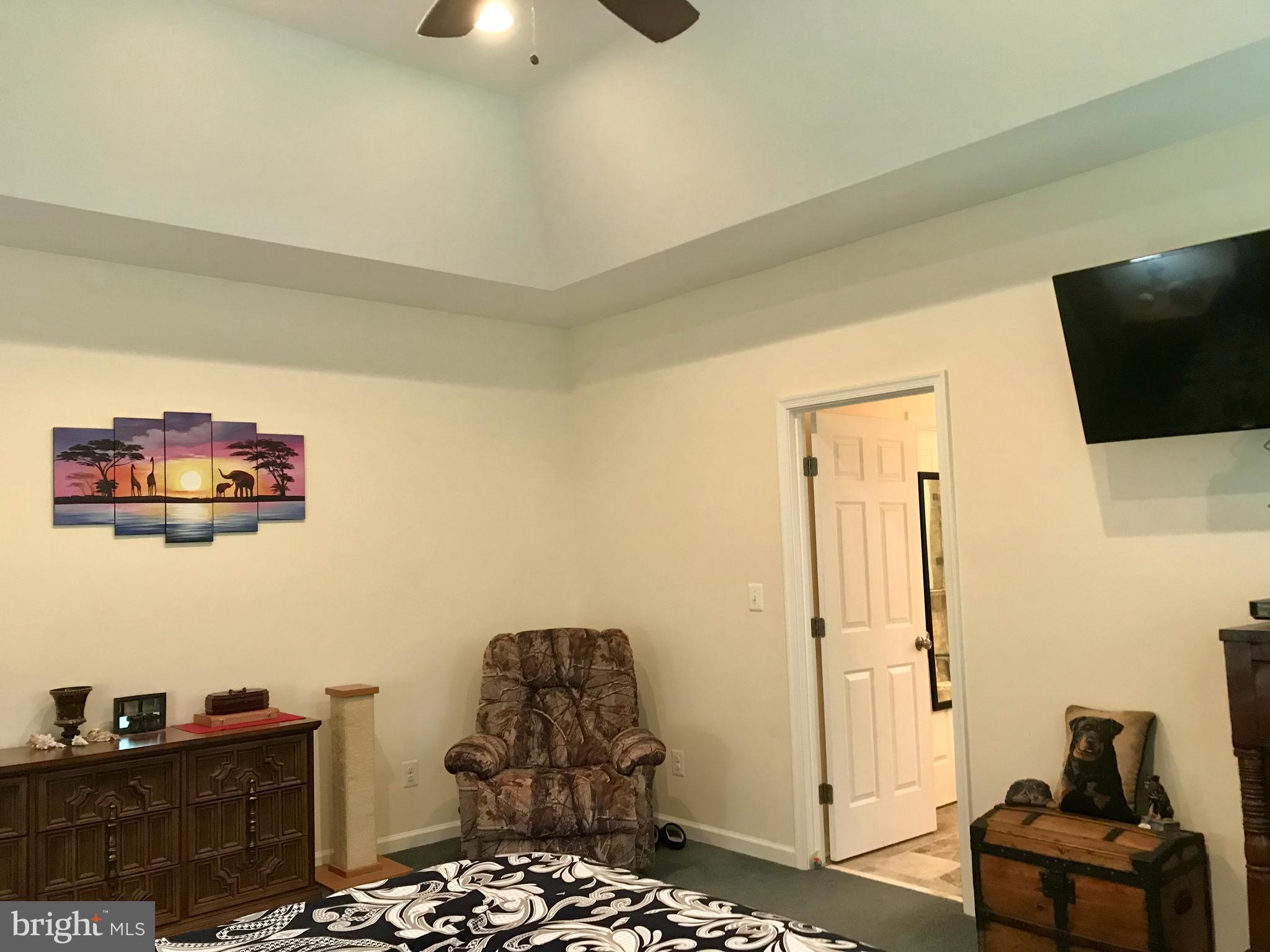 7167 Dudie Road Marshall, VA 20115 - Photo 42 of 93 Main Bedroom w/Tray Ceiling & en-suite Bathroom.