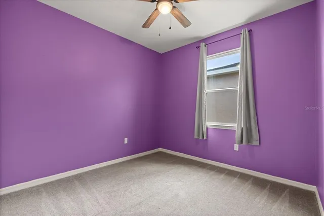 a view of empty room