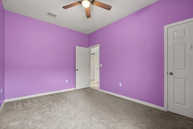 a view of empty room