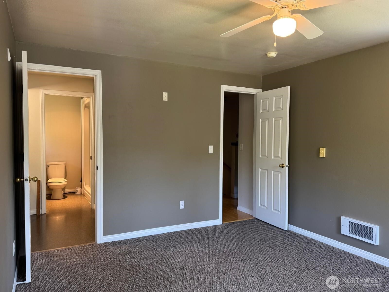 151 West Clark Road Shelton, WA 98584 - Photo 11 of 34 wooden floor in an empty room and a bathroom