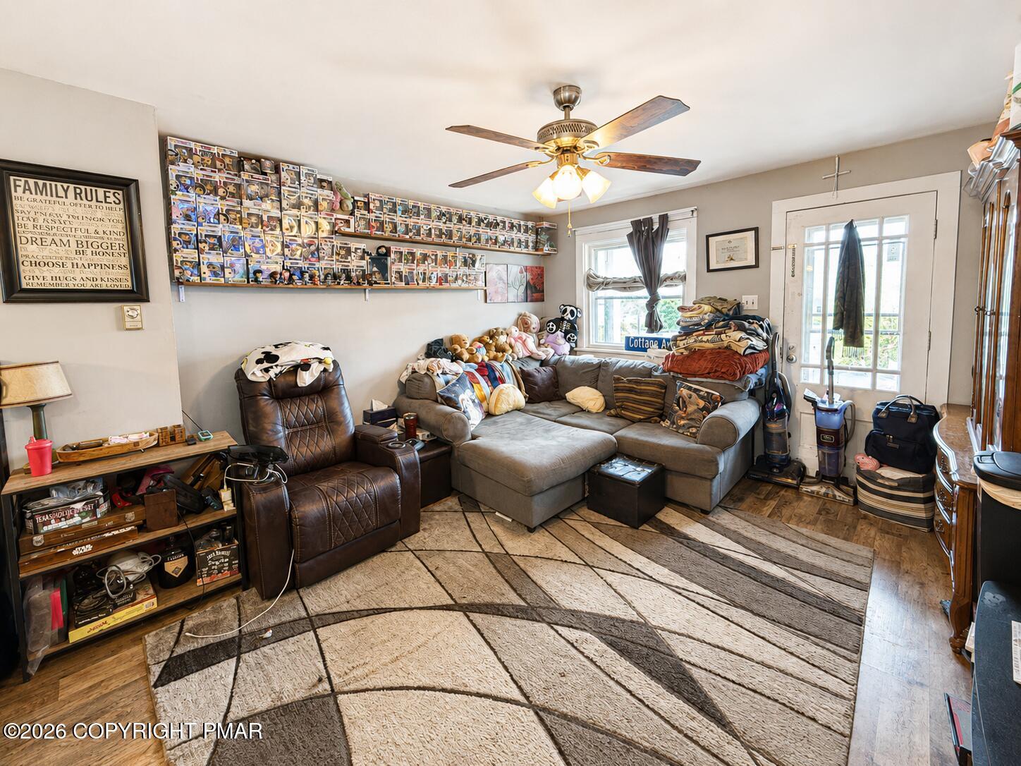 448 East Kline Avenue Lansford, PA 18232 - Photo 3 of 14 a living room with furniture and wooden floor