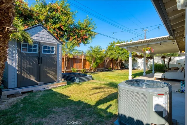 a view of swimming pool with seating area