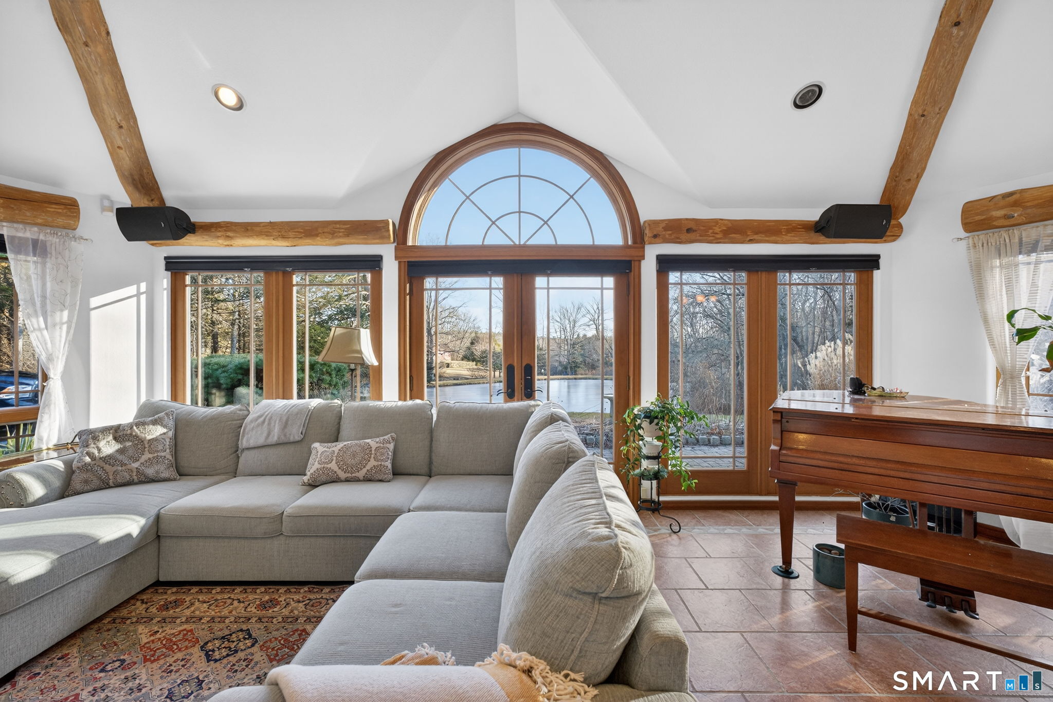 349 South Bigelow Road Hampton, CT 06247 - Photo 13 of 40 a living room with furniture and a large window