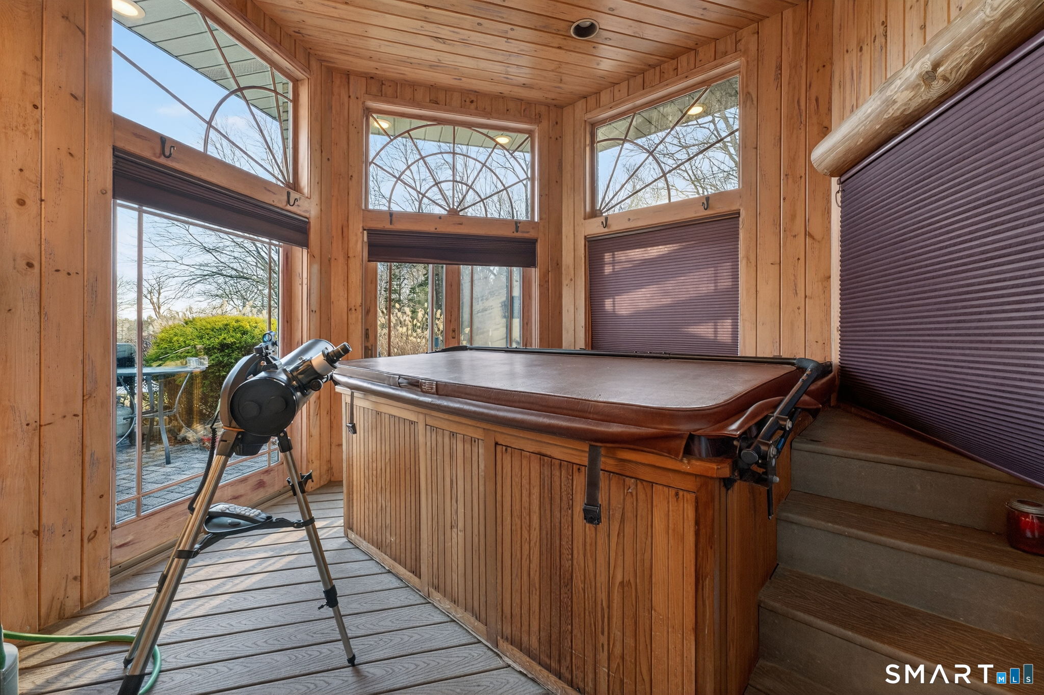 349 South Bigelow Road Hampton, CT 06247 - Photo 20 of 40 a view of a balcony with furniture