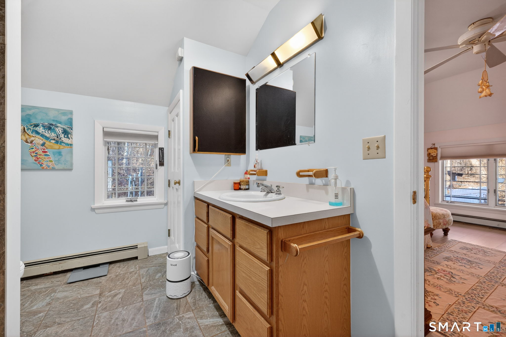 349 South Bigelow Road Hampton, CT 06247 - Photo 24 of 40 a bathroom with a sink toilet and mirror