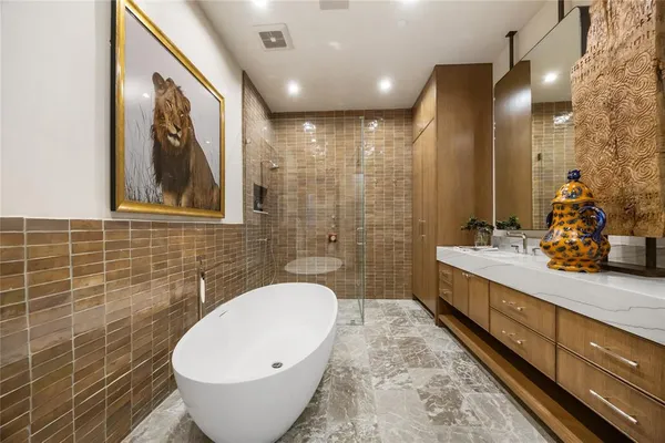 a bed room with furniture and a window