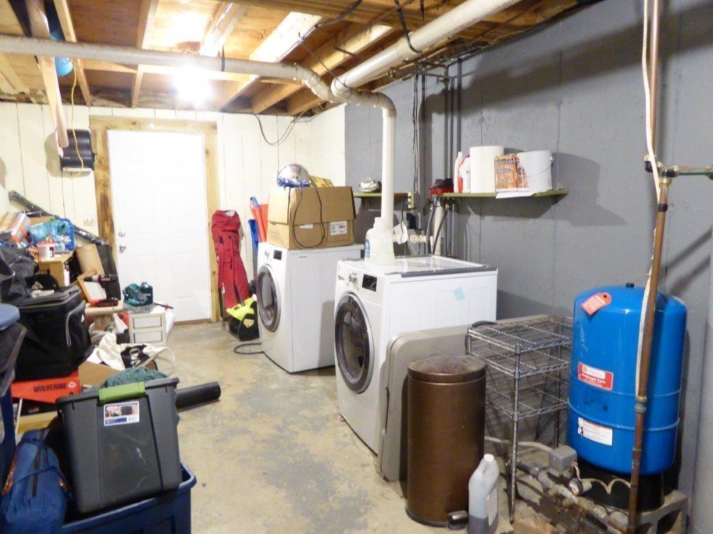 440 North Raymond Road Poland, ME 04274 - Photo 27 of 34 Laundry in walk out utility area of...