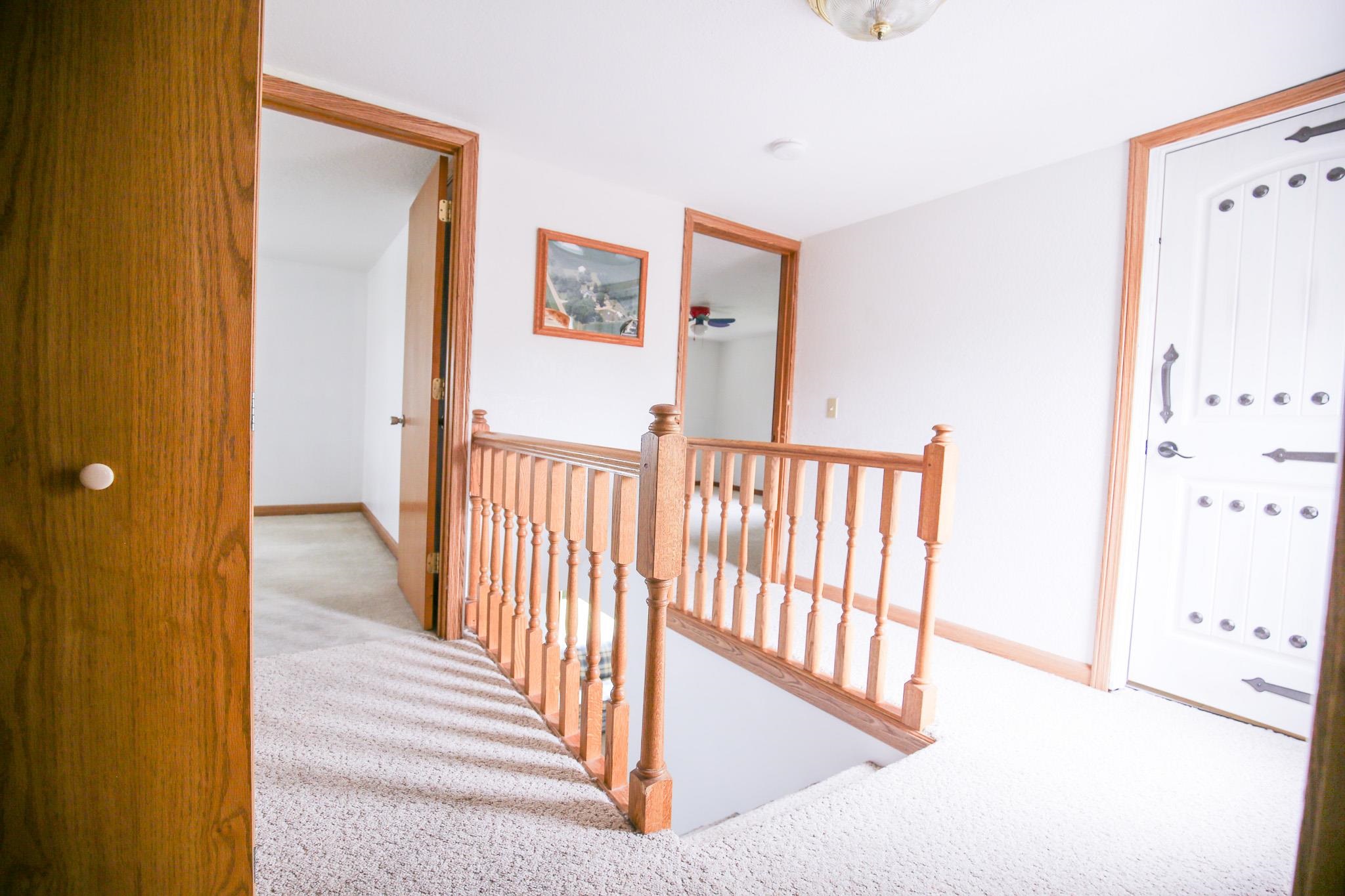 382 Keigwin Road Walnut, IL 61376 - Photo 25 of 68 a view of a hallway with interior of the house