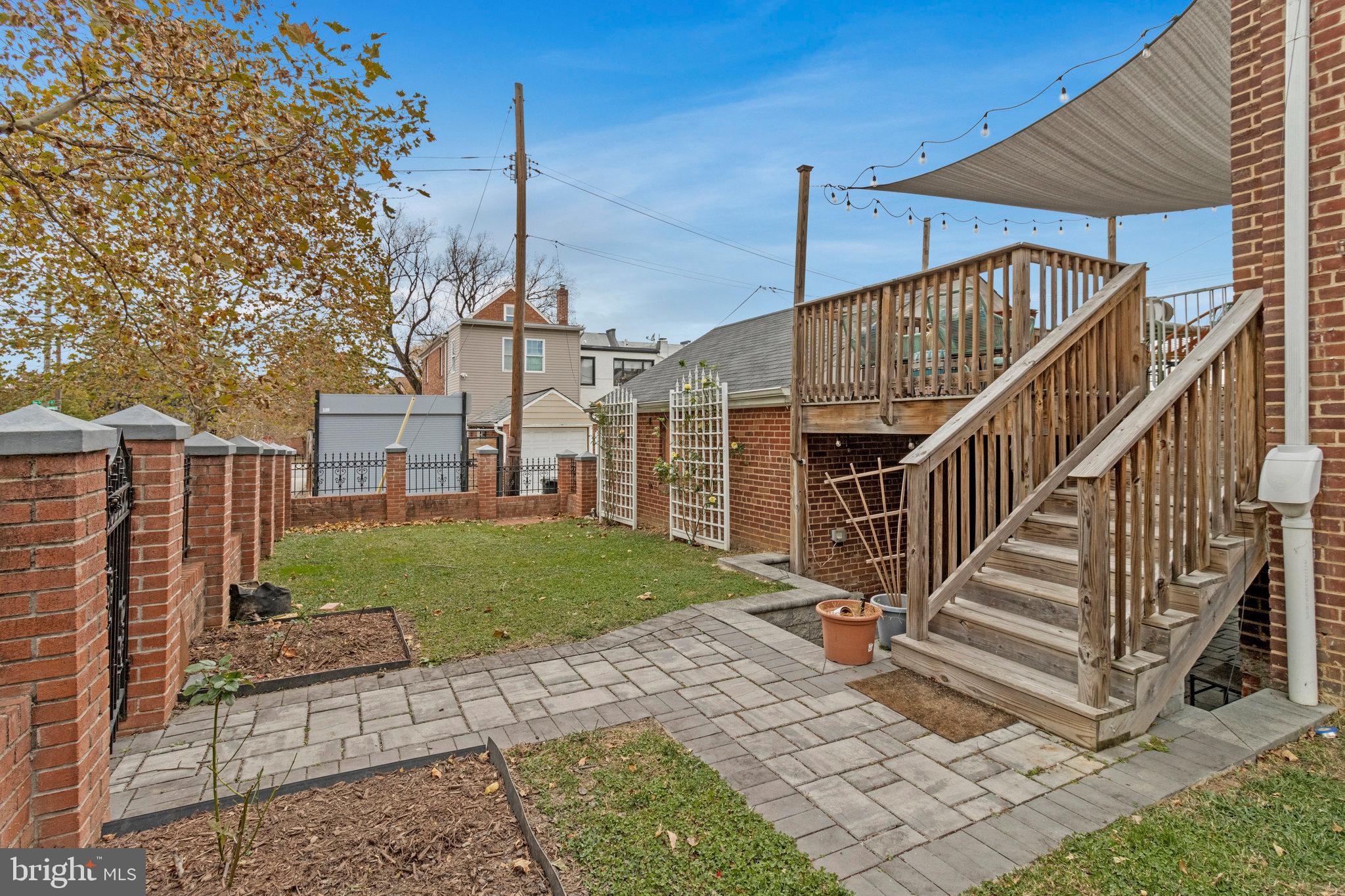 4900 1st Street Northwest Washington, DC 20011 - Photo 24 of 35 a view of a house with a yard