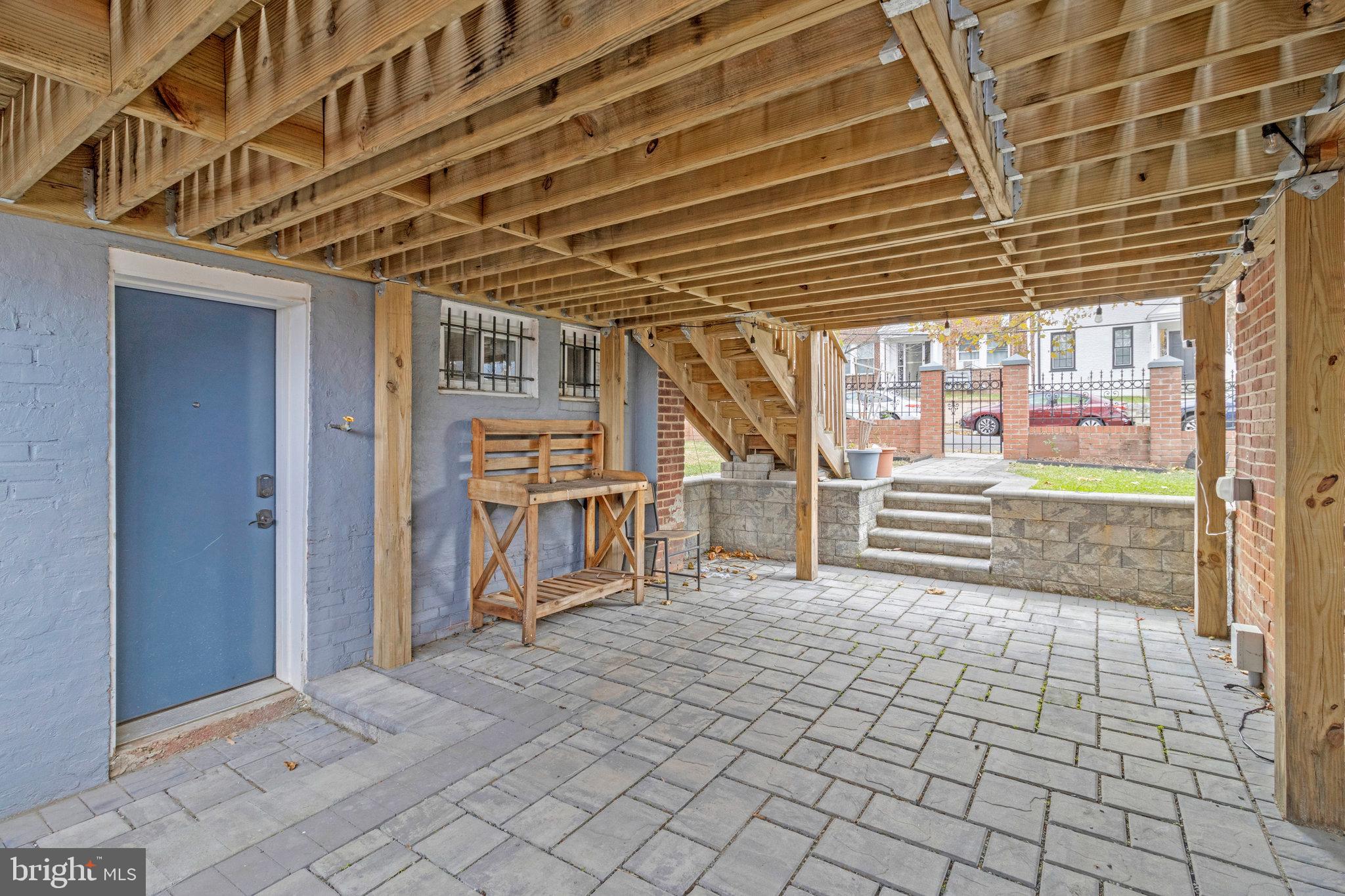 4900 1st Street Northwest Washington, DC 20011 - Photo 25 of 35 a view of a room with wooden walls