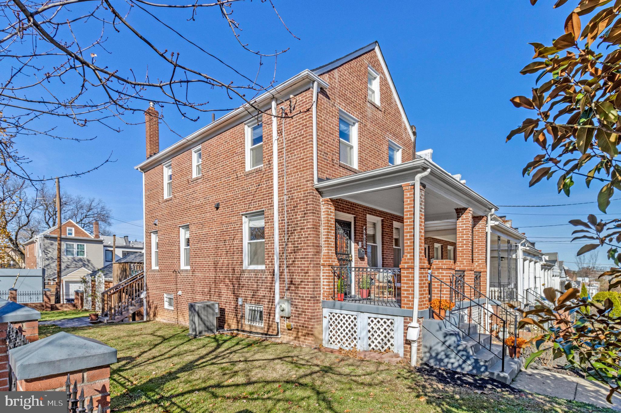 4900 1st Street Northwest Washington, DC 20011 - Photo 35 of 35 a view of a house with a yard
