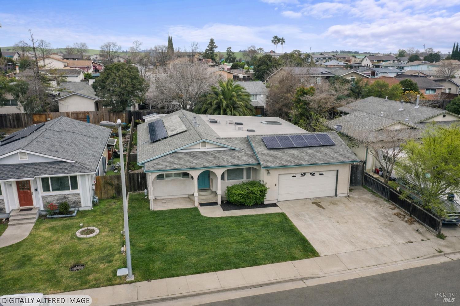 210 Trinity Court Rio Vista, CA 94571 - Photo 28 of 38 an aerial view of a house with a yard