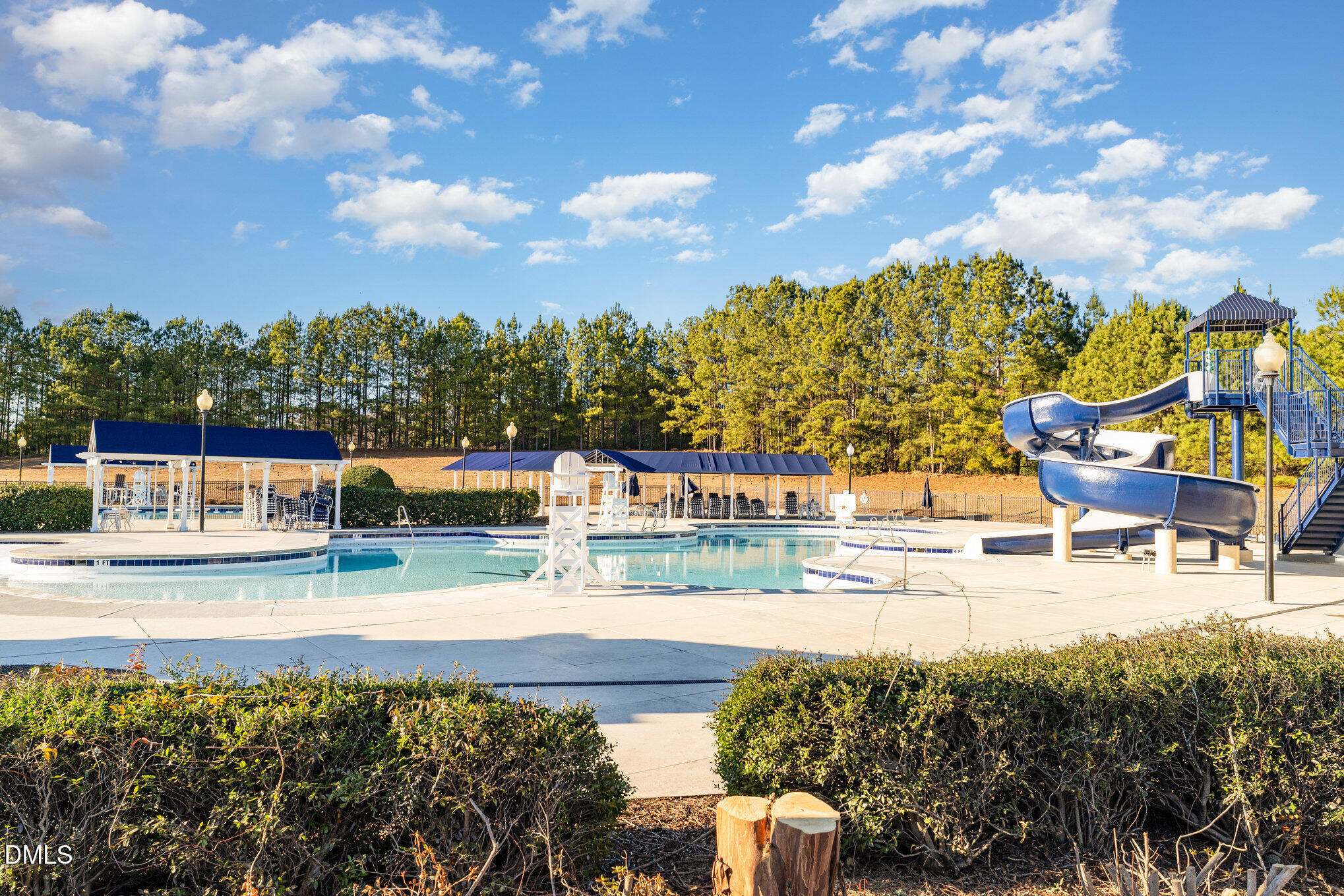 12347 Honeychurch Street Raleigh, NC 27614 - Photo 57 of 62 a view of a swimming pool with an ocean view