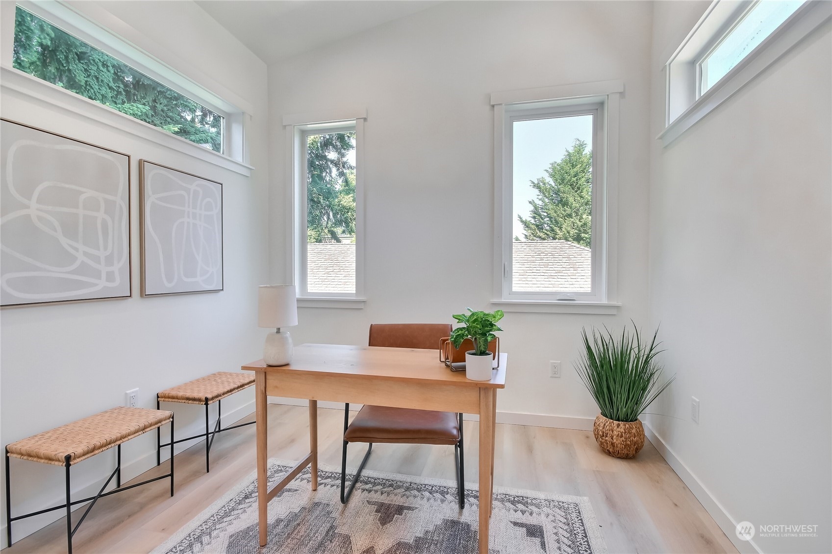 6839 35th Avenue Northeast, Unit A Seattle, WA 98115 - Photo 22 of 39 a room with furniture and potted plant
