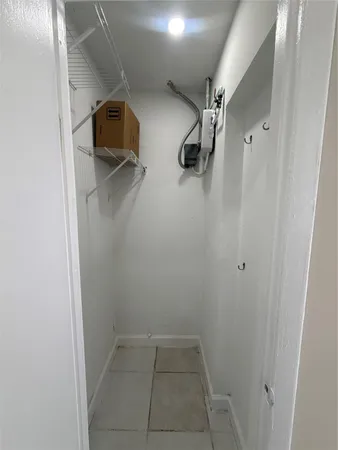 a view of walk in closet