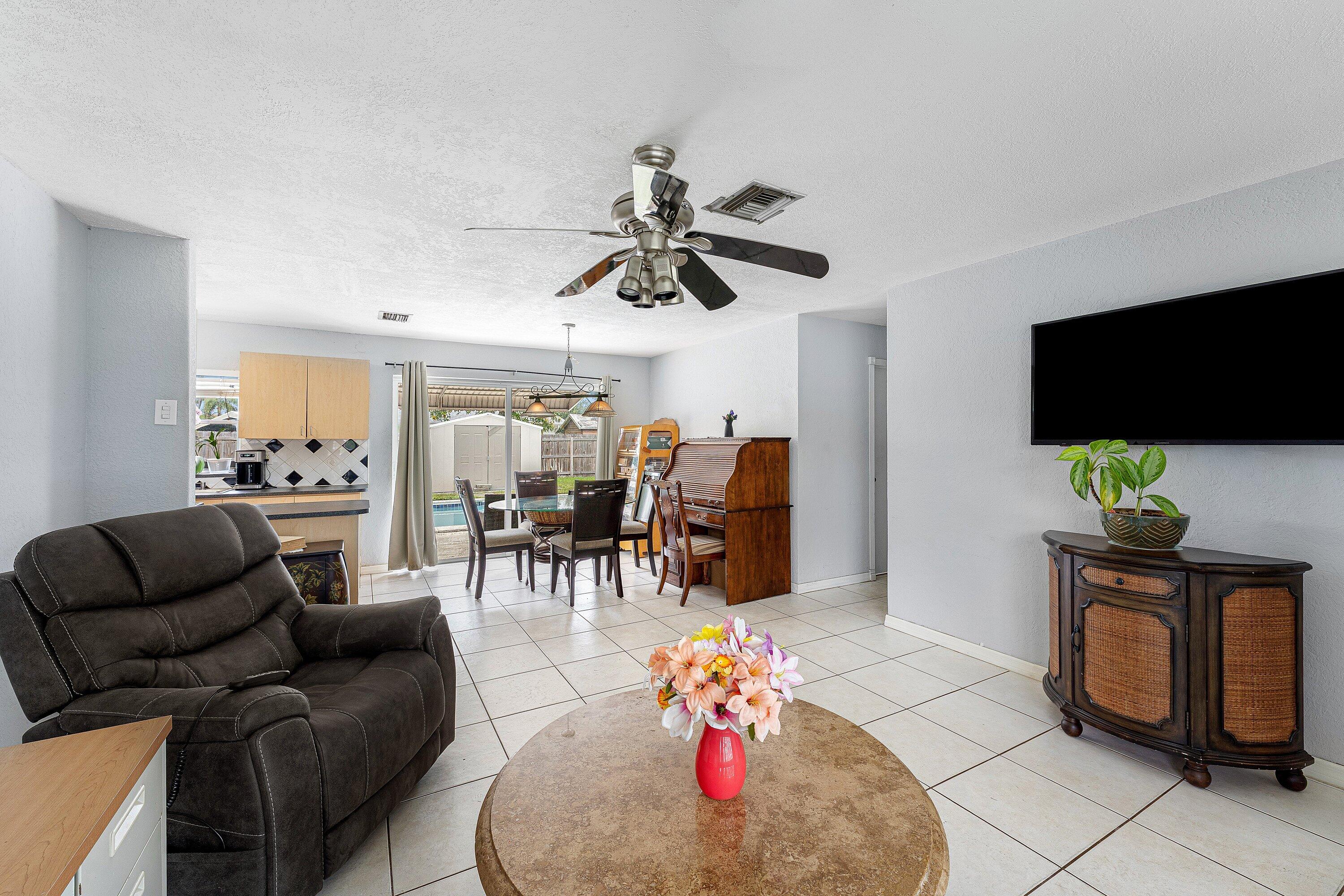 5543 Southwest 7th Street Margate, FL 33068 - Photo 8 of 19 LIVING ROOM