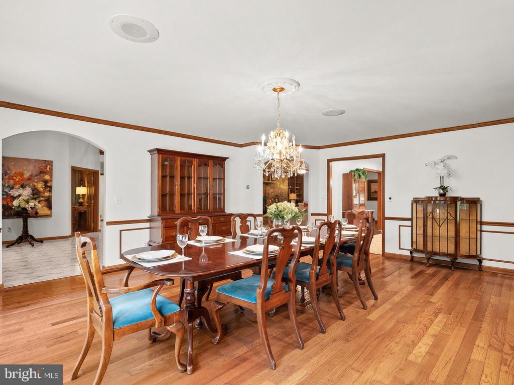 22305 Fitzgerald Drive Laytonsville, MD 20882 - Photo 18 of 109 Dining Room off Foyer Leading to Kitchen 19'x23'