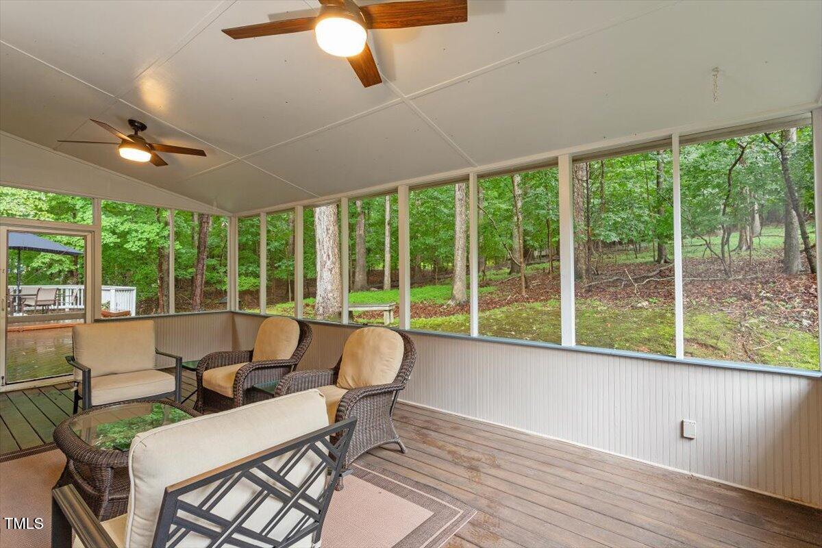 12329 Whartons Way Raleigh, NC 27613 - Photo 18 of 51 Screen porch