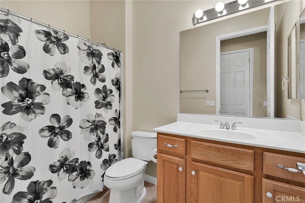 10429 Lanigan Road Apple Valley, CA 92308 - Photo 30 of 41 a bathroom with a sink and a mirror