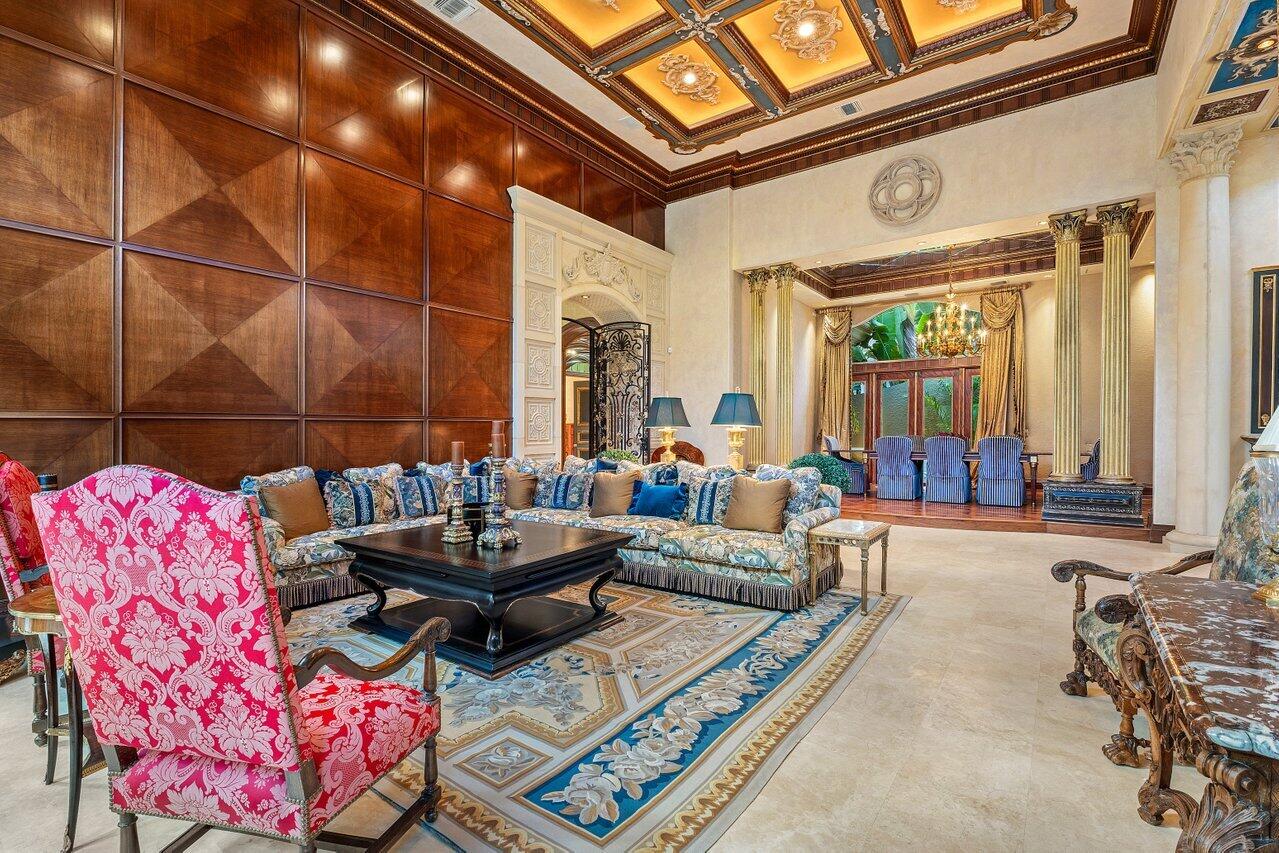 428 Addison Park Lane Boca Raton, FL 33432 - Photo 12 of 48 a living room with furniture and a flat screen tv