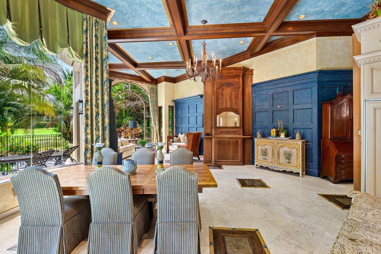 428 Addison Park Lane Boca Raton, FL 33432 - Photo 17 of 48 a view of a dining room with furniture window and outside view