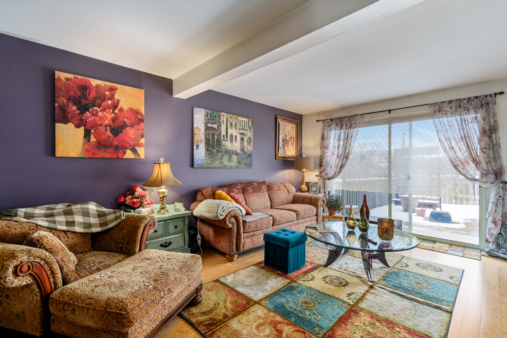 130 Jerome Lane Bolingbrook, IL 60440 - Photo 3 of 32 a living room with furniture and a large window