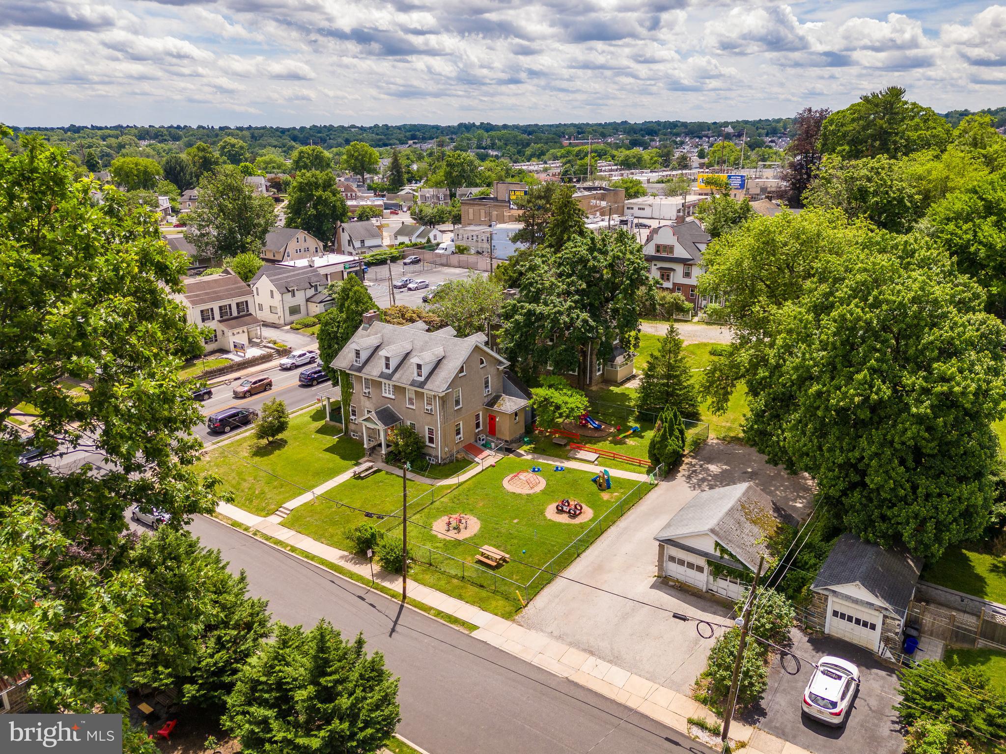 223 East Park Road Havertown, PA 19083 - Photo 16 of 37 an aerial view of residential houses with outdoor space