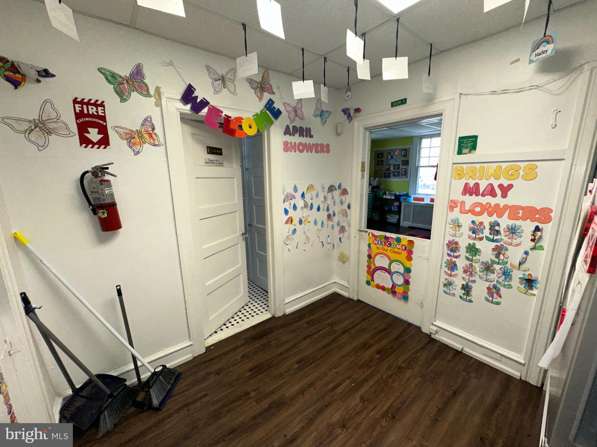 223 East Park Road Havertown, PA 19083 - Photo 30 of 37 a view of a refrigerator with wooden floor