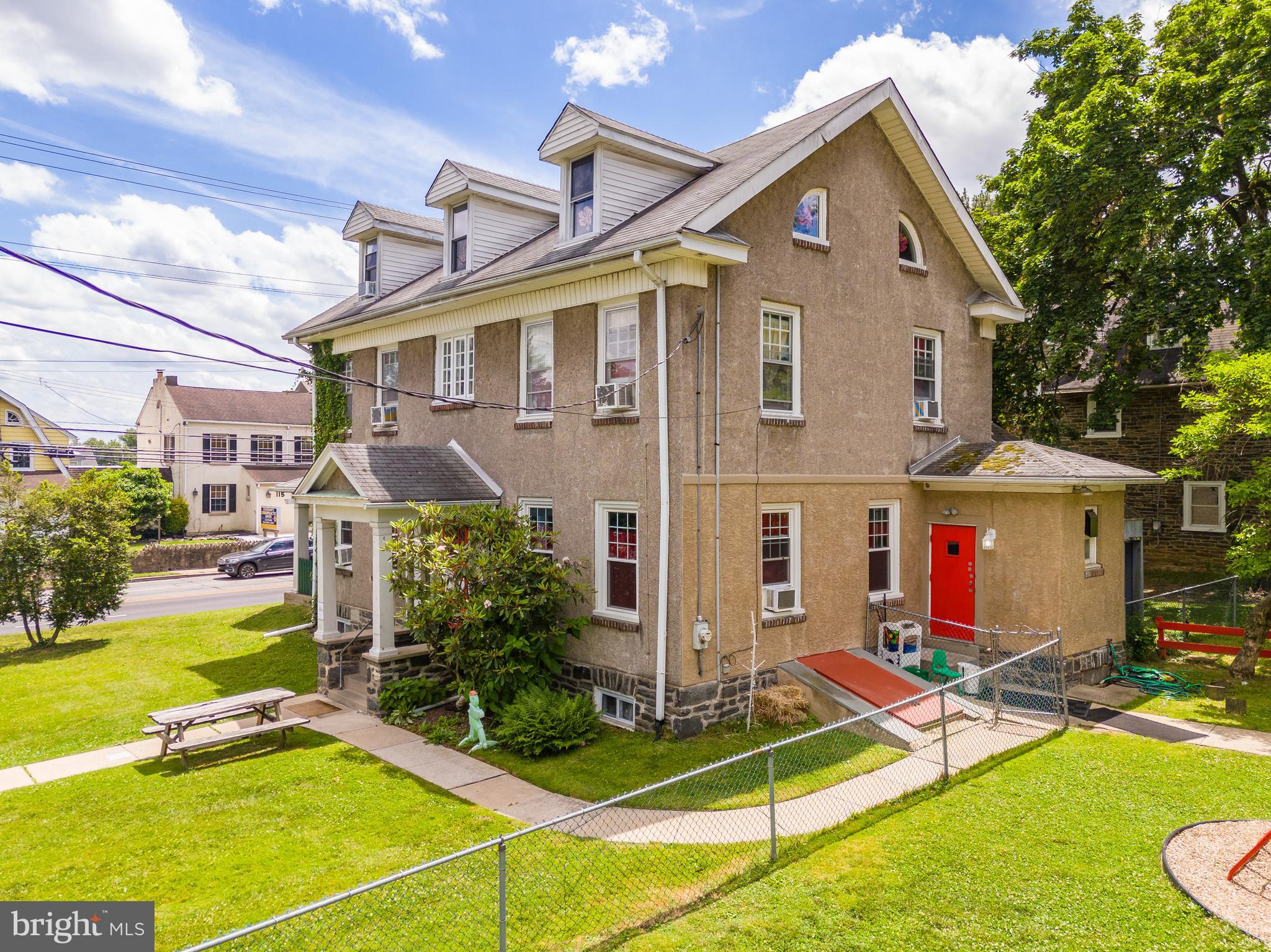 223 East Park Road Havertown, PA 19083 - Photo 8 of 37 a front view of house with yard and patio