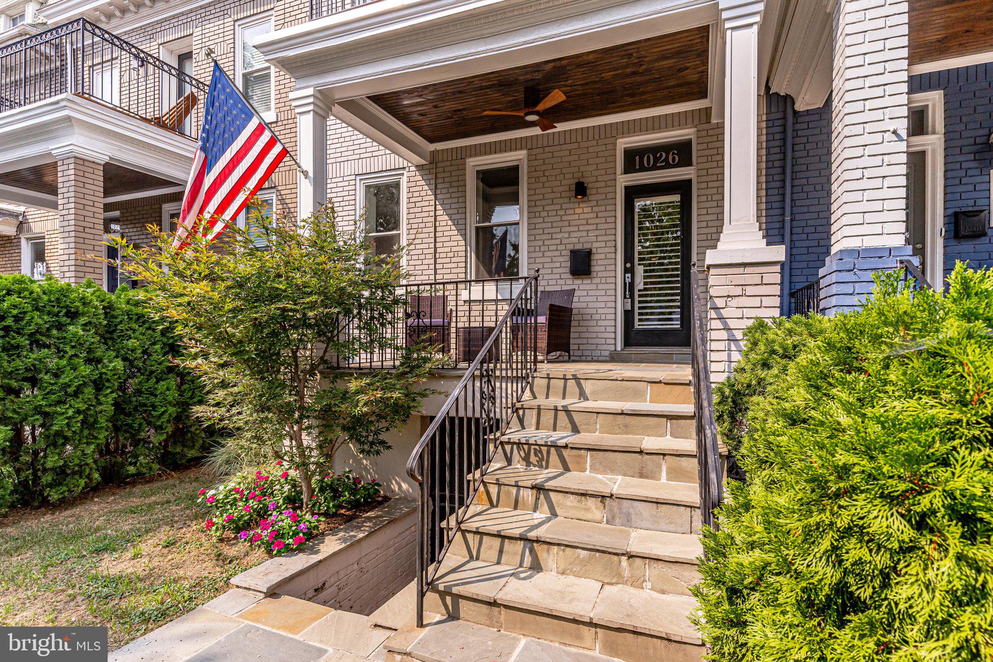 1026 7th Street Northeast Washington, DC 20002 - Photo 4 of 70 Walkway with new, beautiful flagstone patio