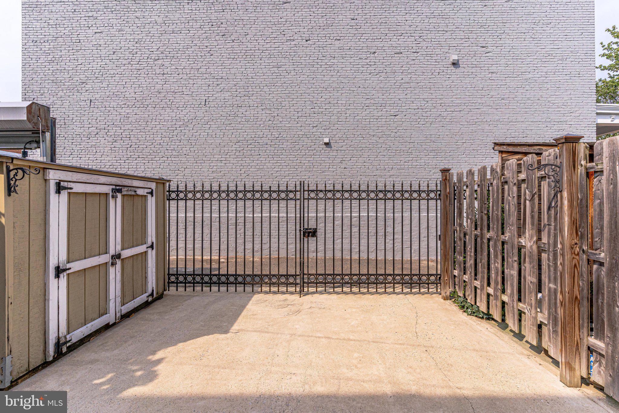 1026 7th Street Northeast Washington, DC 20002 - Photo 60 of 70 Off street gated parking and storage